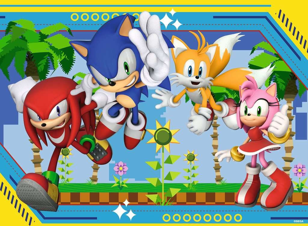 Ravensburger Puzzel - Sonic Core 100 stukjes