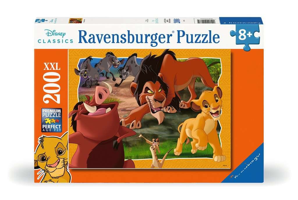 Ravensburger Puzzel - De Leeuwenkoning 200 stukjes