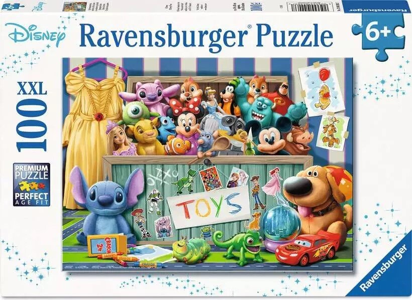 Ravensburger Puzzel - Disney Pixar Multicharacter 100 stukjes