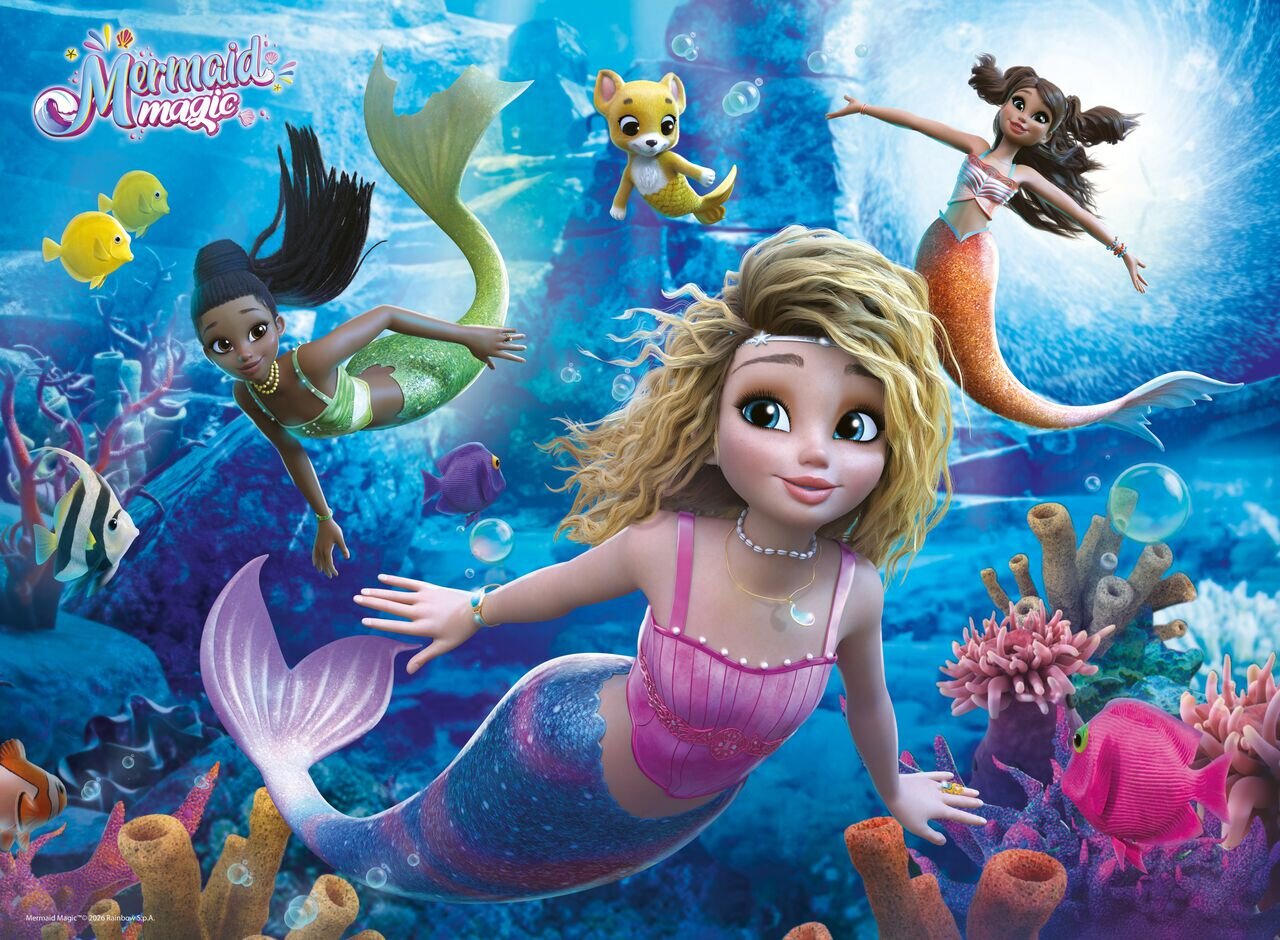 Ravensburger Puzzel - Mermaid Magic 200 stukjes