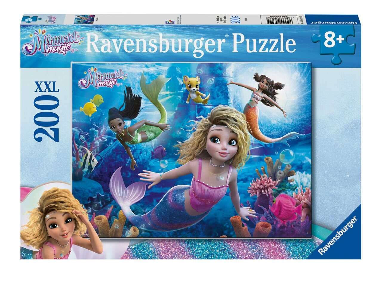 Ravensburger Puzzel - Mermaid Magic 200 stukjes