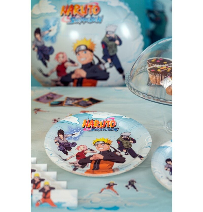 Naruto - Bordjes 8 stuks