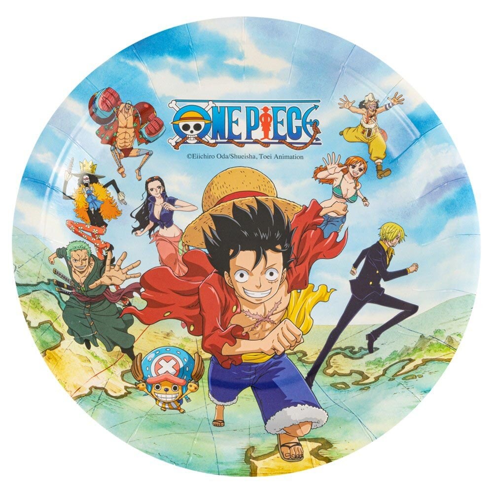 One Piece - Bordjes 8 stuks