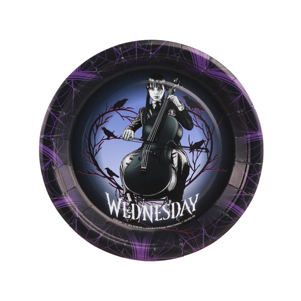 Wednesday - Bordjes 18 cm, 8 stuks