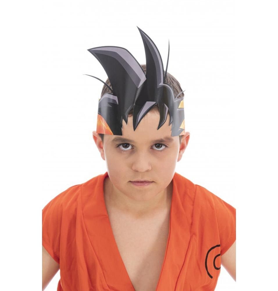 Dragon Ball - Papieren hoofdbanden 8 stuks