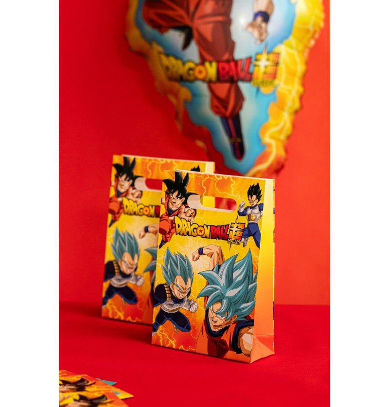 Dragon Ball - Uitdeelzakjes van papier 4 stuks
