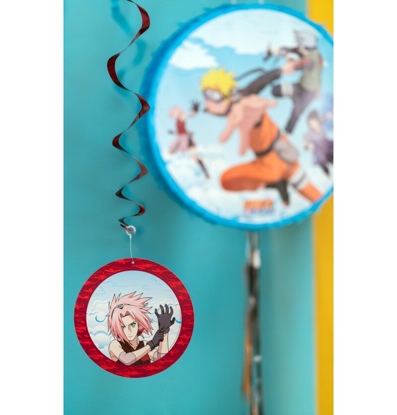 Naruto - Hangdecoratie Whirls 5 stuks