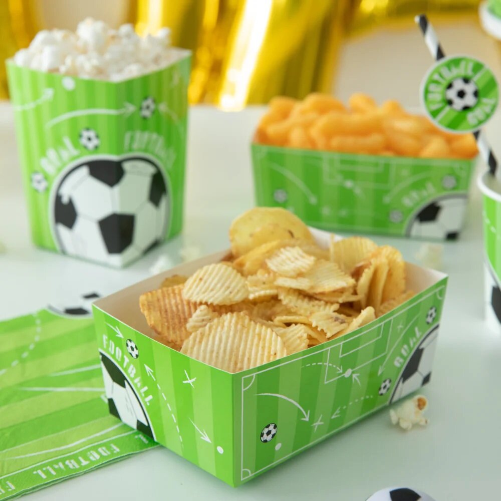 Voetbal Snackbakjes 3 stuks
