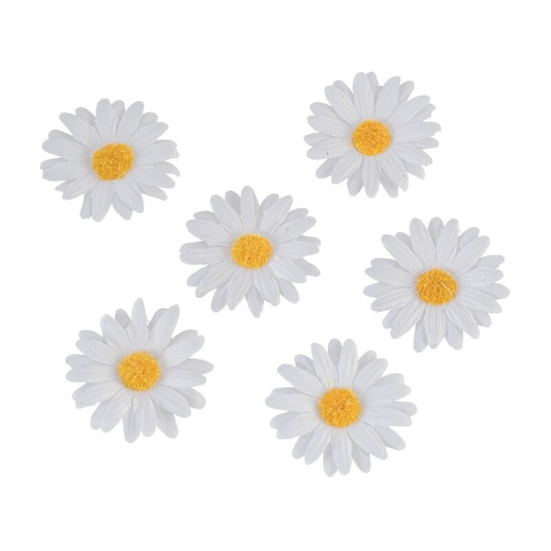 Kunstmatige Margrieten 4,5 cm – 6 stuks