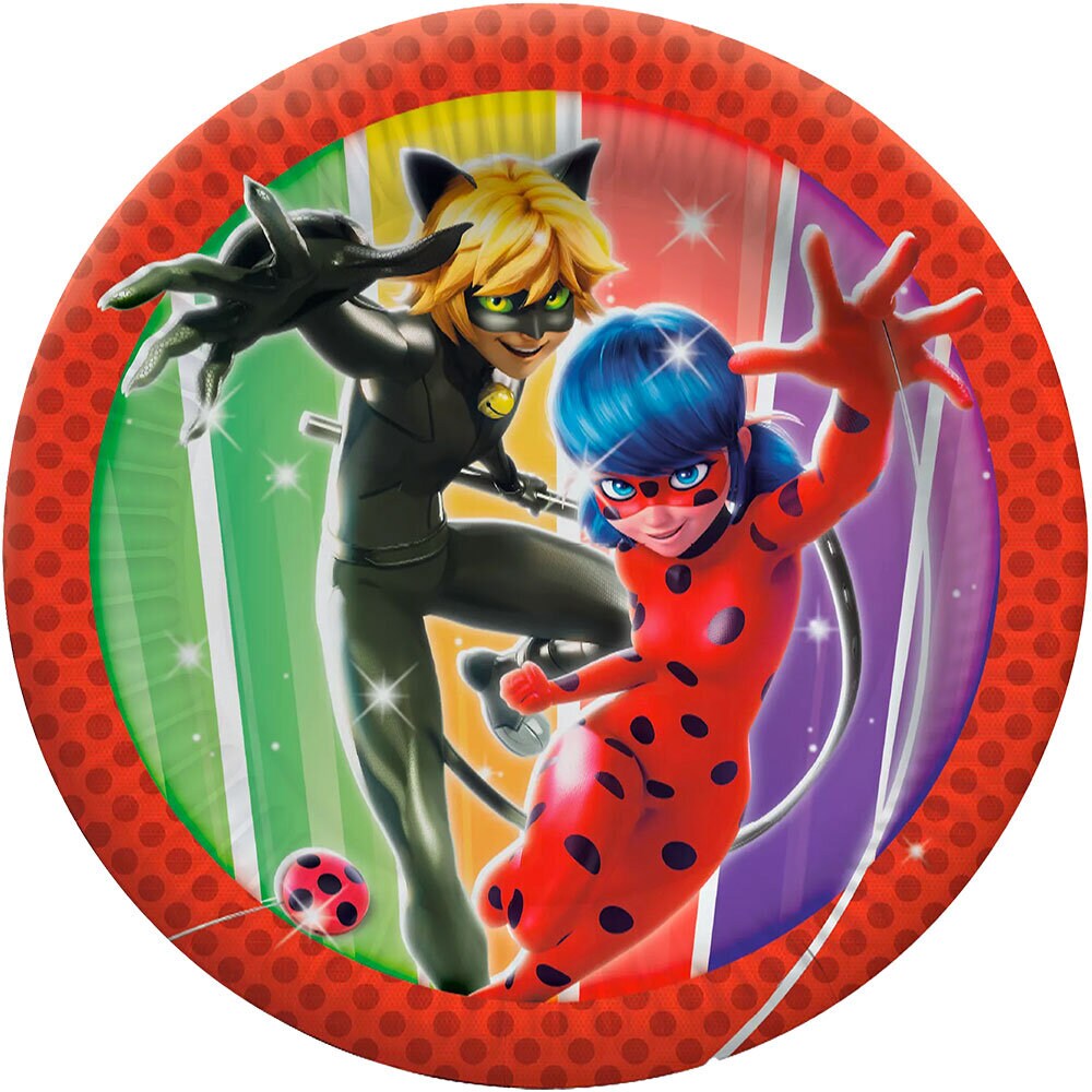 Miraculous Ladybug - Bordjes 10 stuks