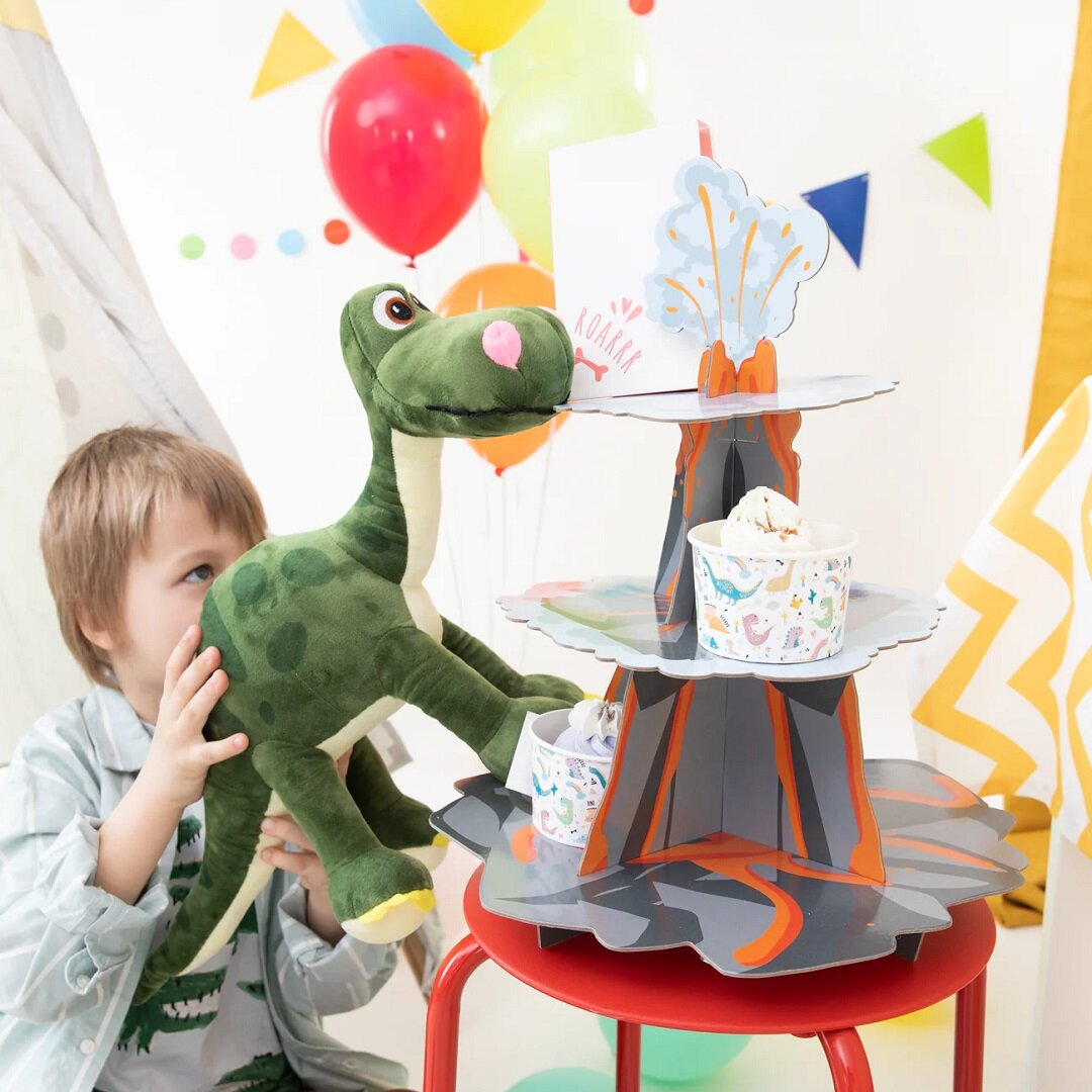 Vulkaan Cupcakestandaard