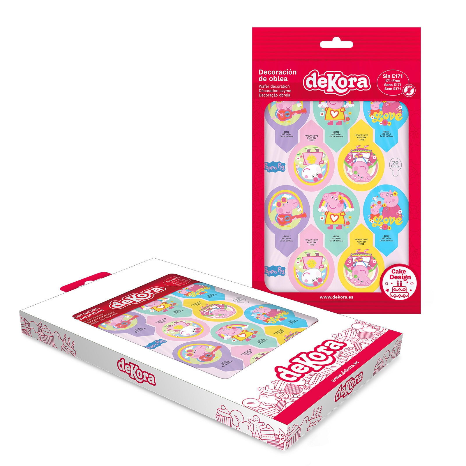 Peppa Pig - Muffindecoraties Ouwel 20 stuks