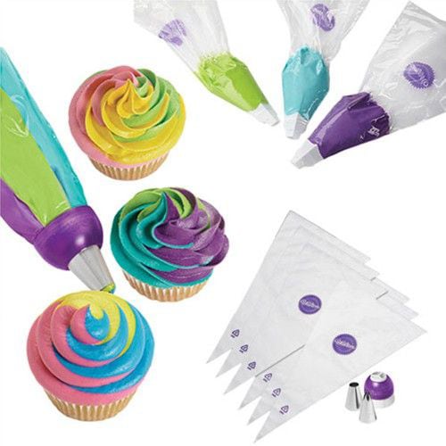 Wilton ColorSwirl Tri-Color Coupler Decorating Set