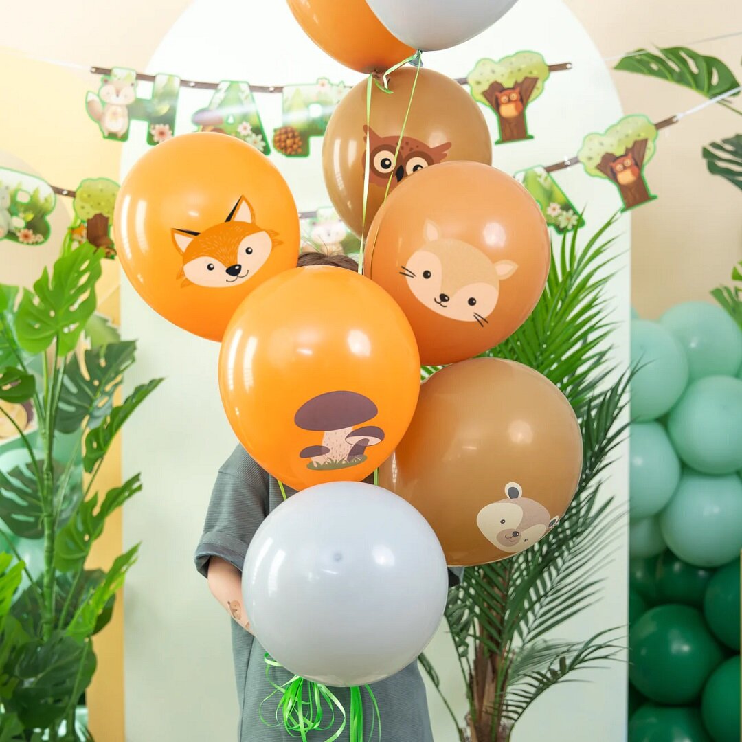 Bosvrienden - Ballonnen 8 stuks