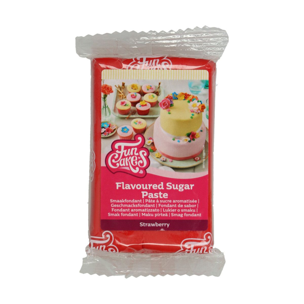 FunCakes - Smaakfondant Aardbei 250 g