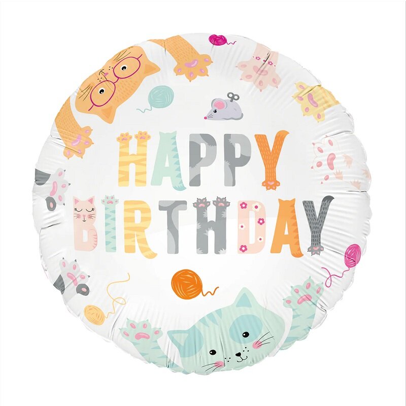 Katten Folieballon 45 cm