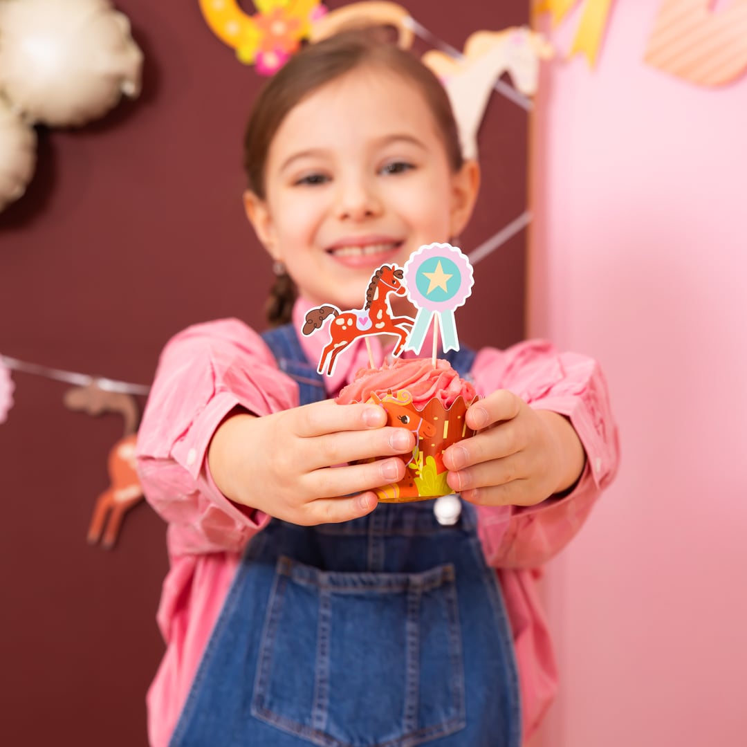 Paarden - Cake toppers 9 stuks