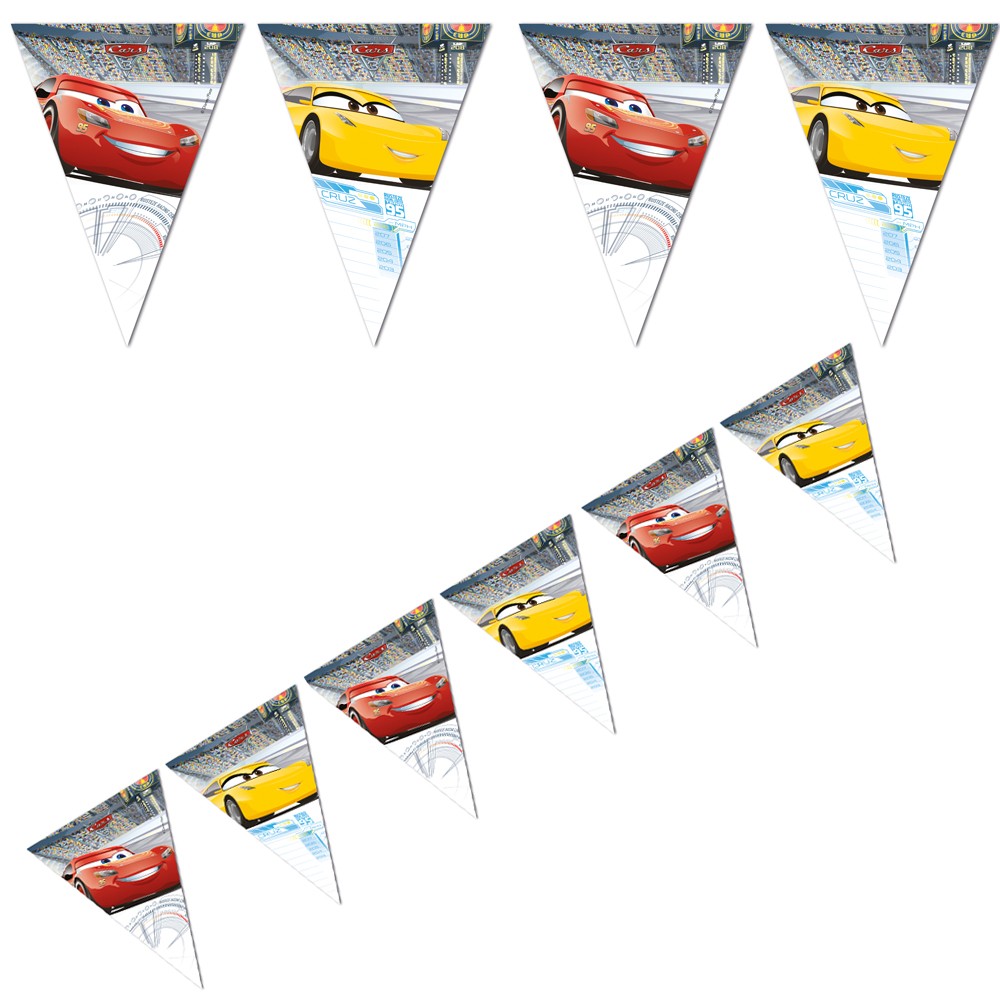 Disney Cars Vlaggenlijn 230 cm