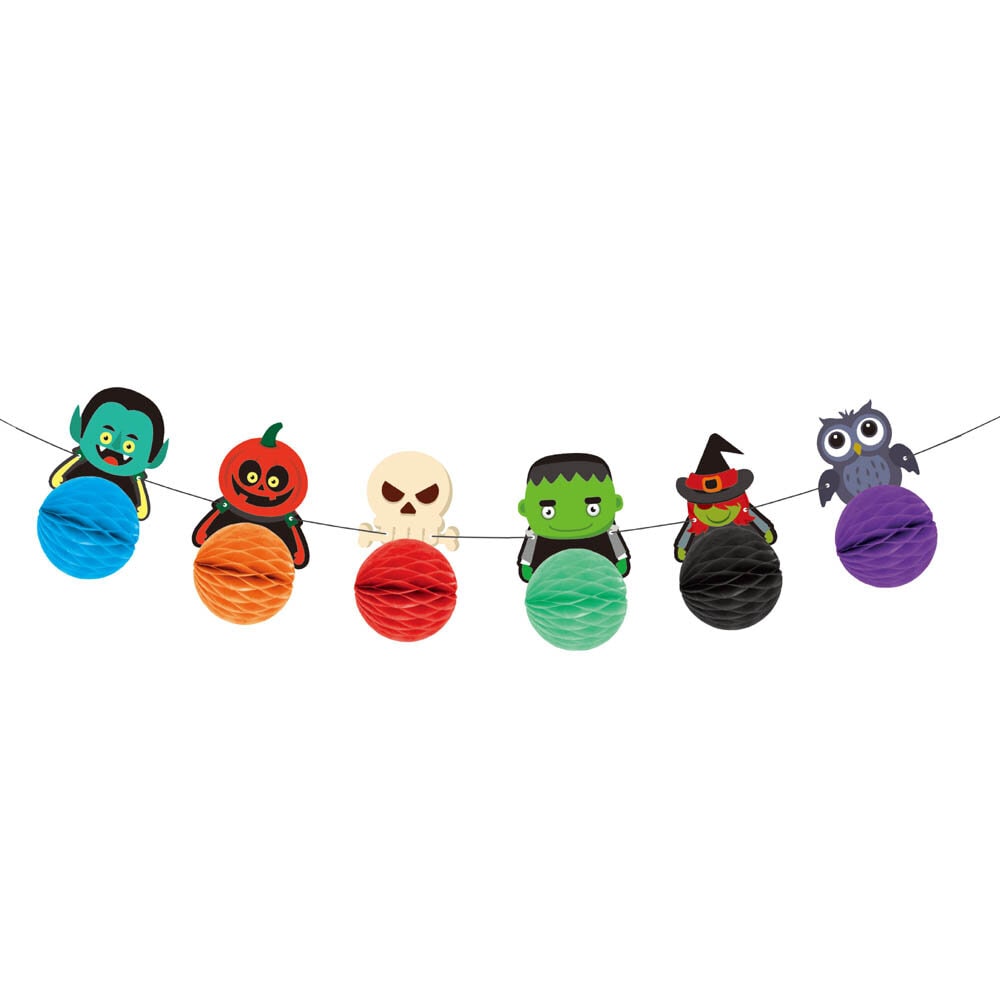 Halloween Monsters Honeycomb Slinger 3 meter