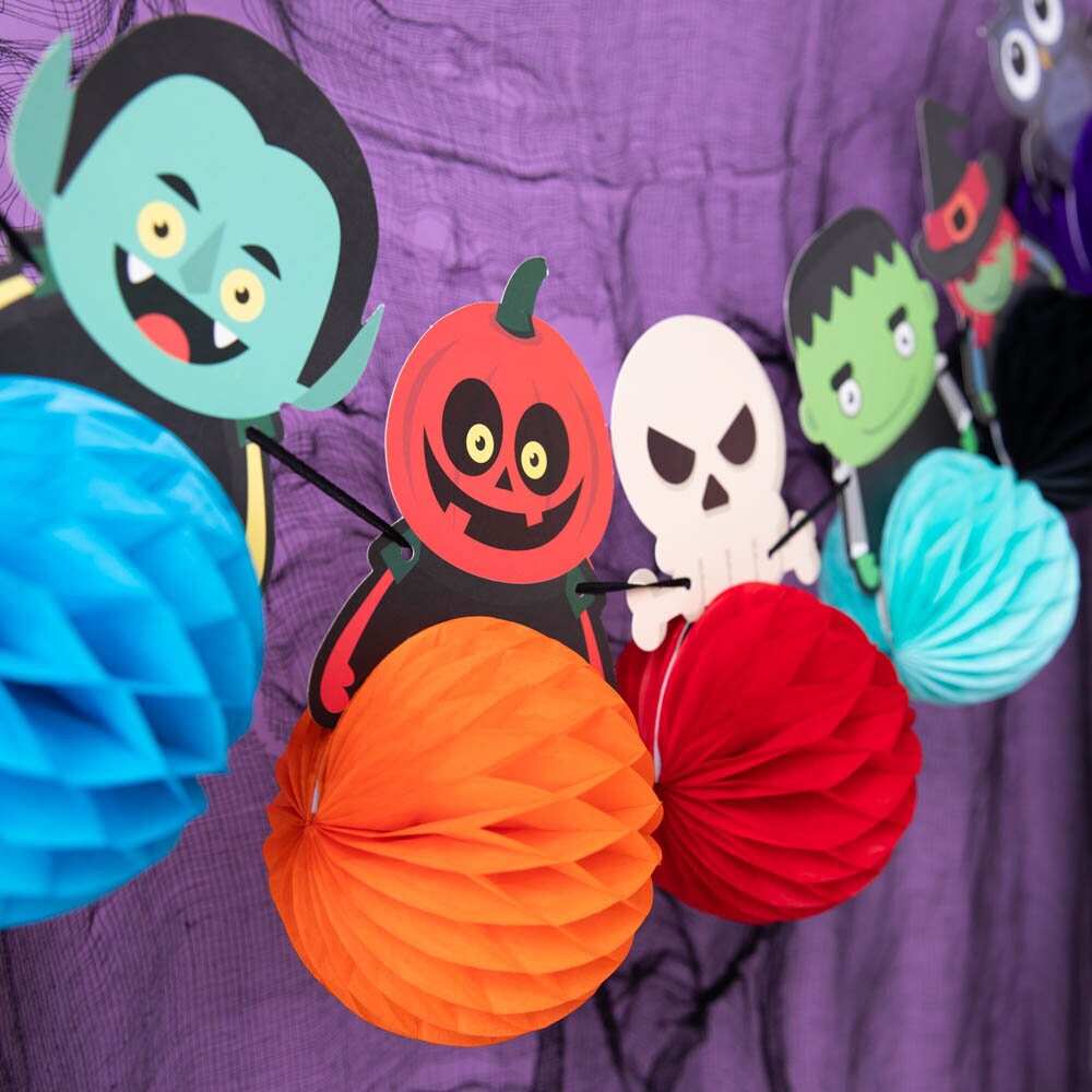 Halloween Monsters Honeycomb Slinger 3 meter