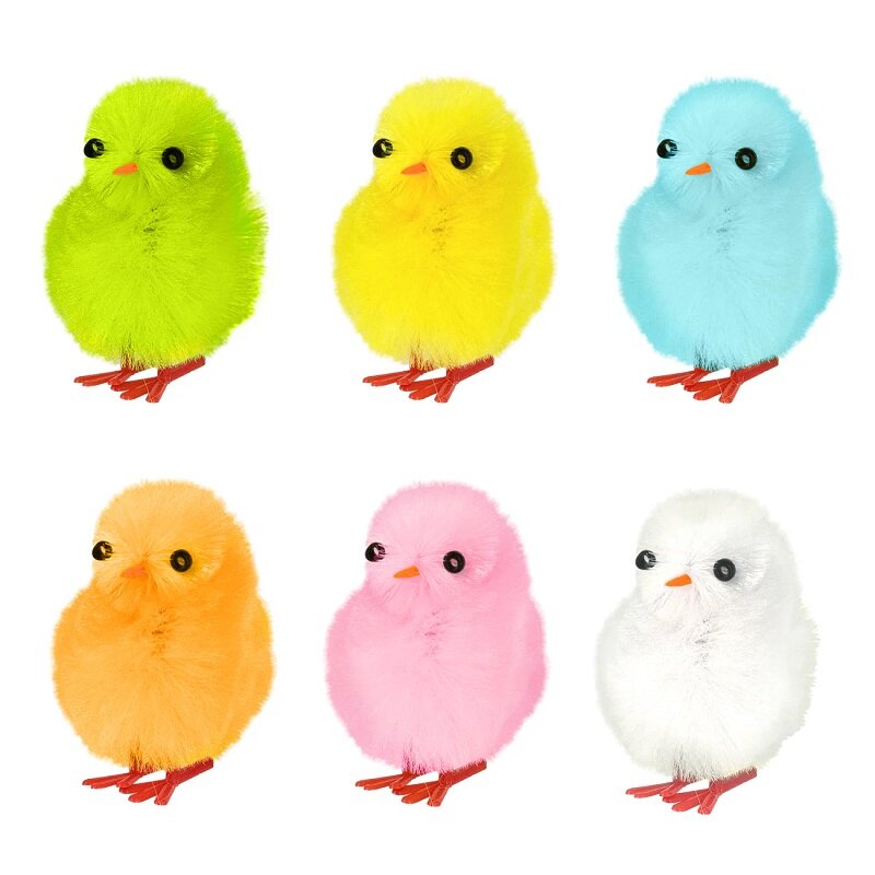 Paaskuikens 3,5 cm, 6-pack