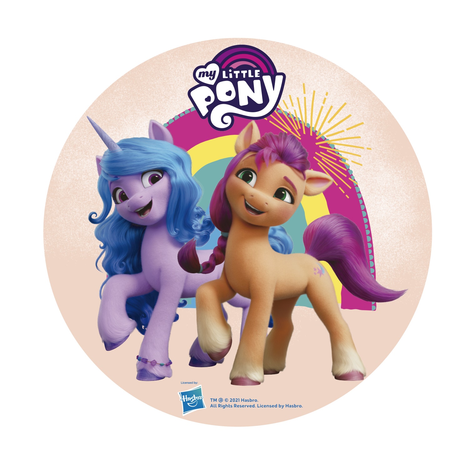 Taartprint My Little Pony - Ouwel 20 cm