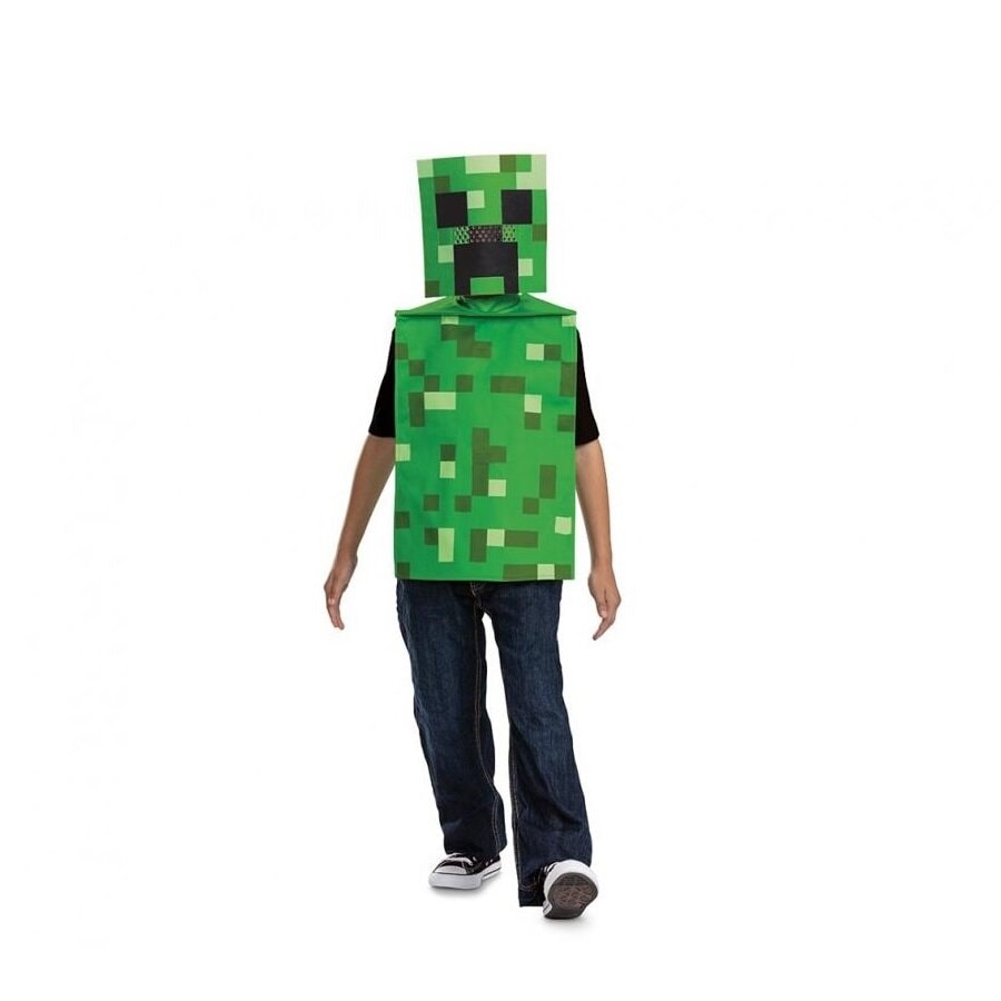 Minecraft Creeper Basic Kostuum Kind 4-6 jaar