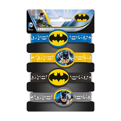 Batman - Armband 4 stuks