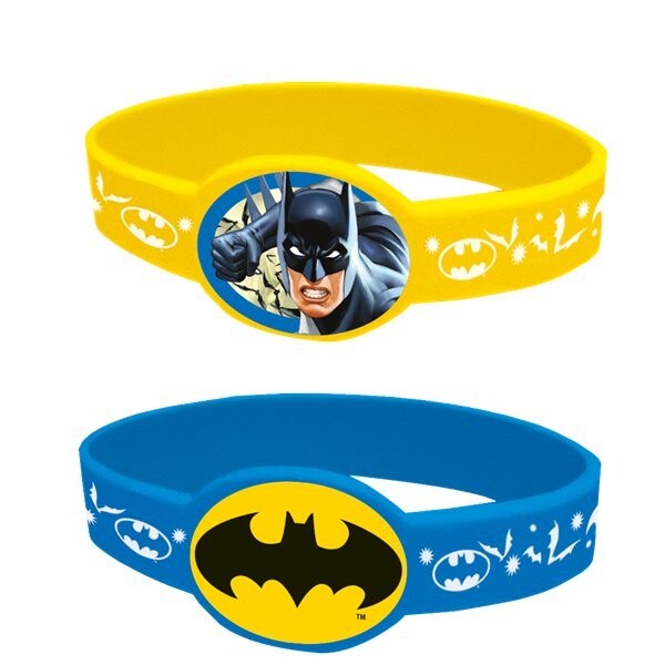Batman - Armband 4 stuks