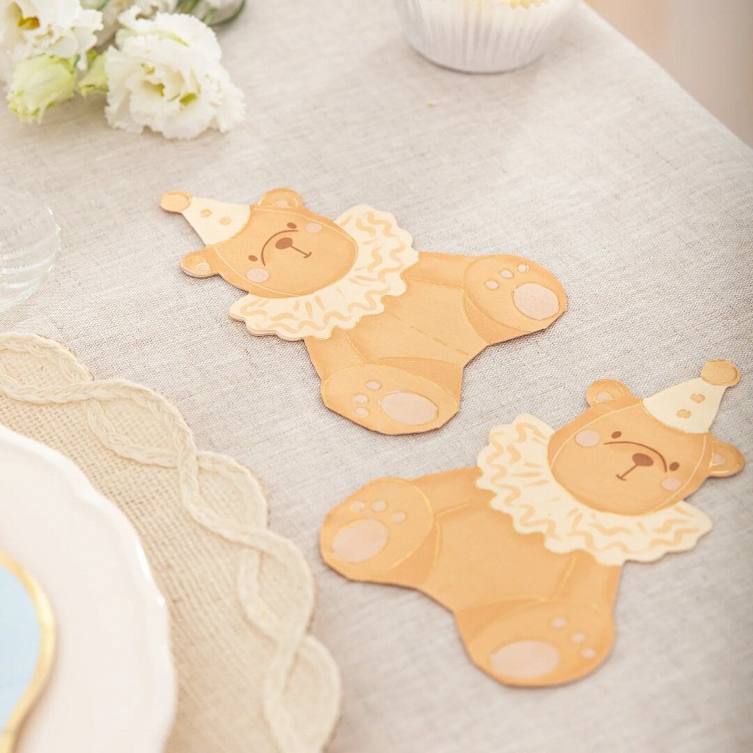 Teddybeer Servetten 10 stuks