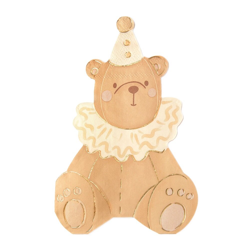 Teddybeer Servetten 10 stuks