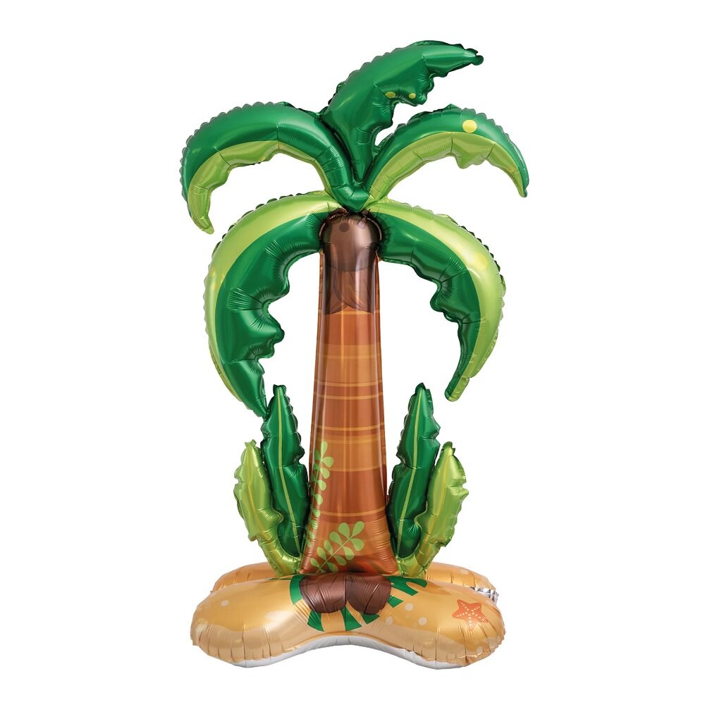 Staande Palm Folieballon 120 cm