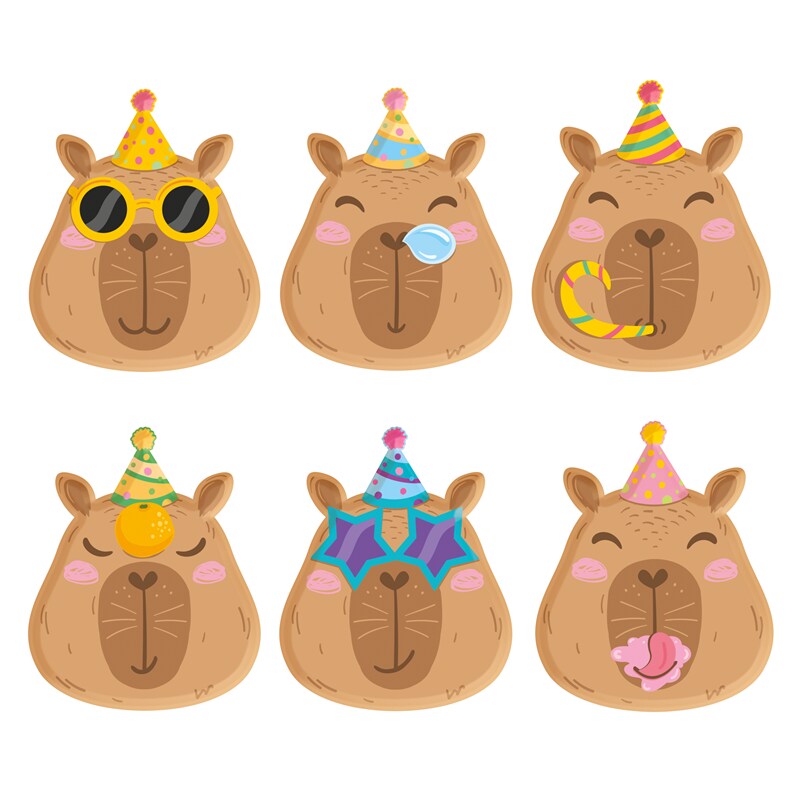 Capybara Borden 6 stuks