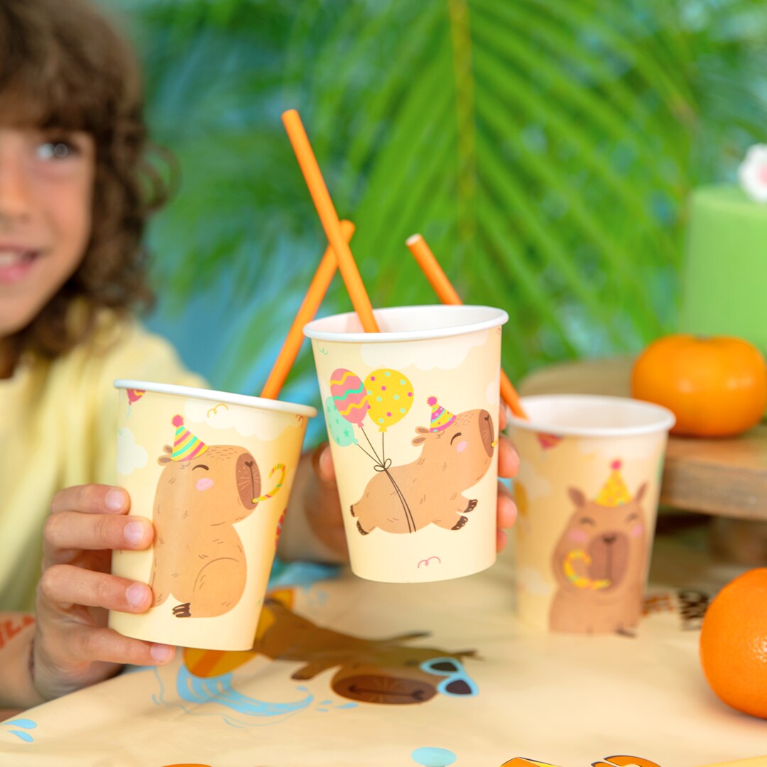Capybara Bekers 6 stuks