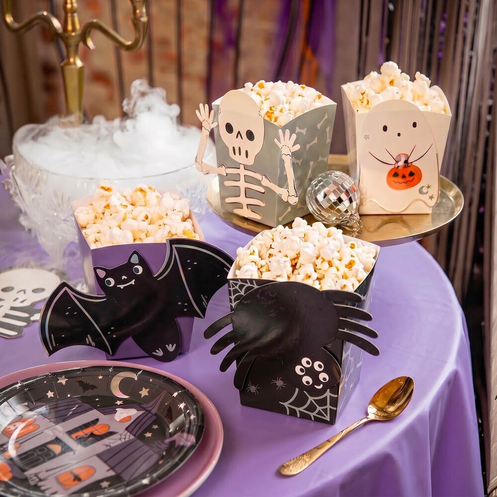 Spooky Friends Popcorn bakjes 4 stuks
