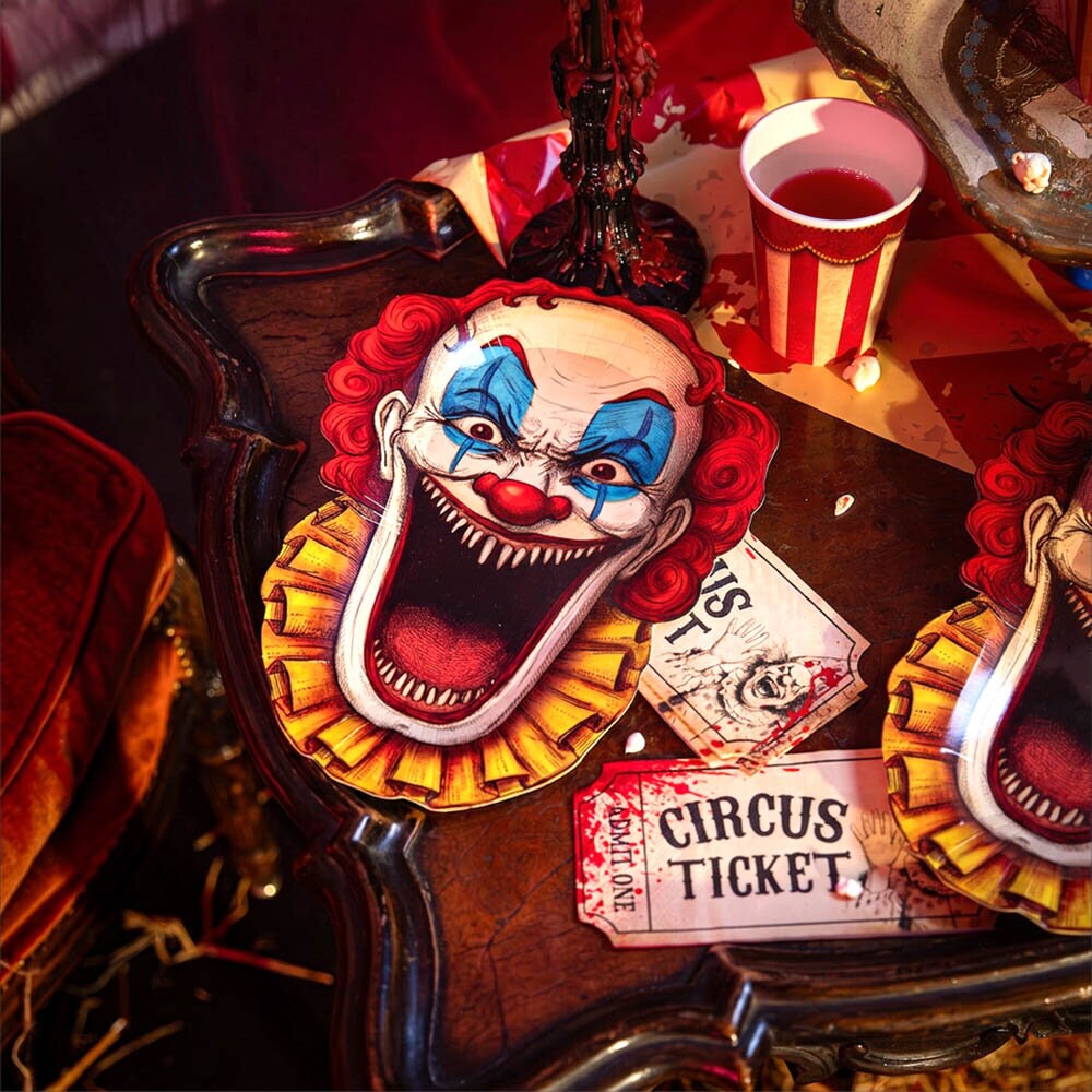Halloween Freak Show Borden 6 stuks