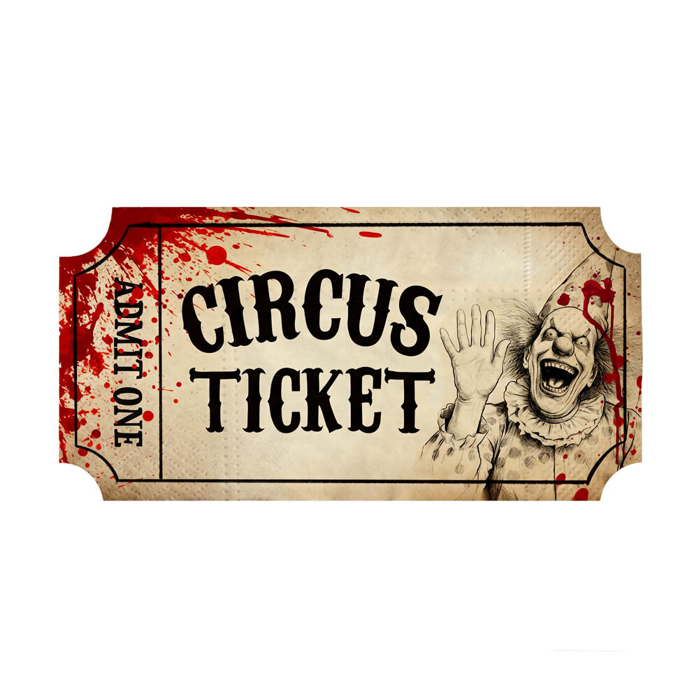 Halloween Freak Show Servetten 12 stuks