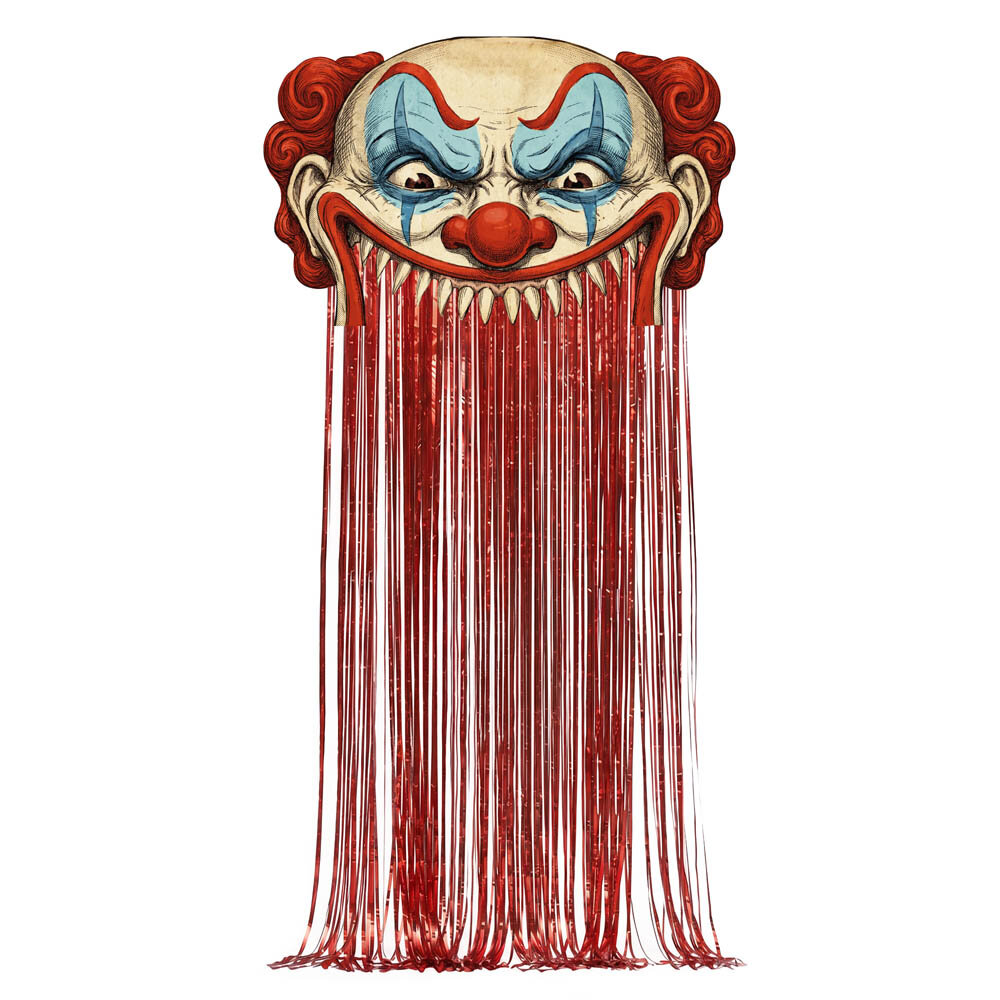 Halloween Freak Show Deurdecoratie 145 x 89 cm