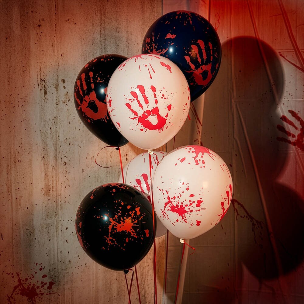 Bloody Night Ballonnen 6 stuks