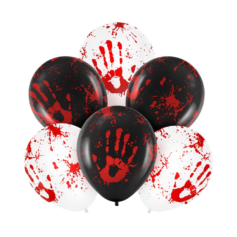 Bloody Night Ballonnen 6 stuks