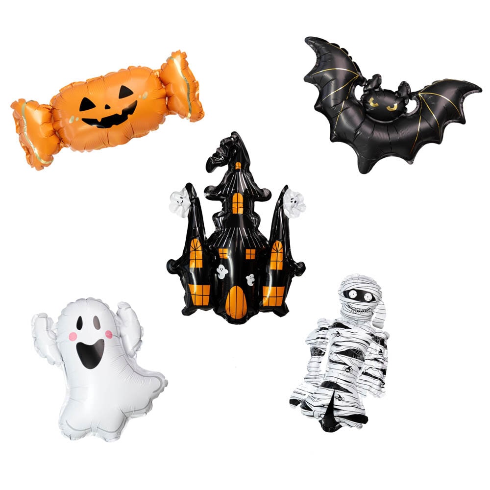 Folieballonnen Halloween 5 stuks