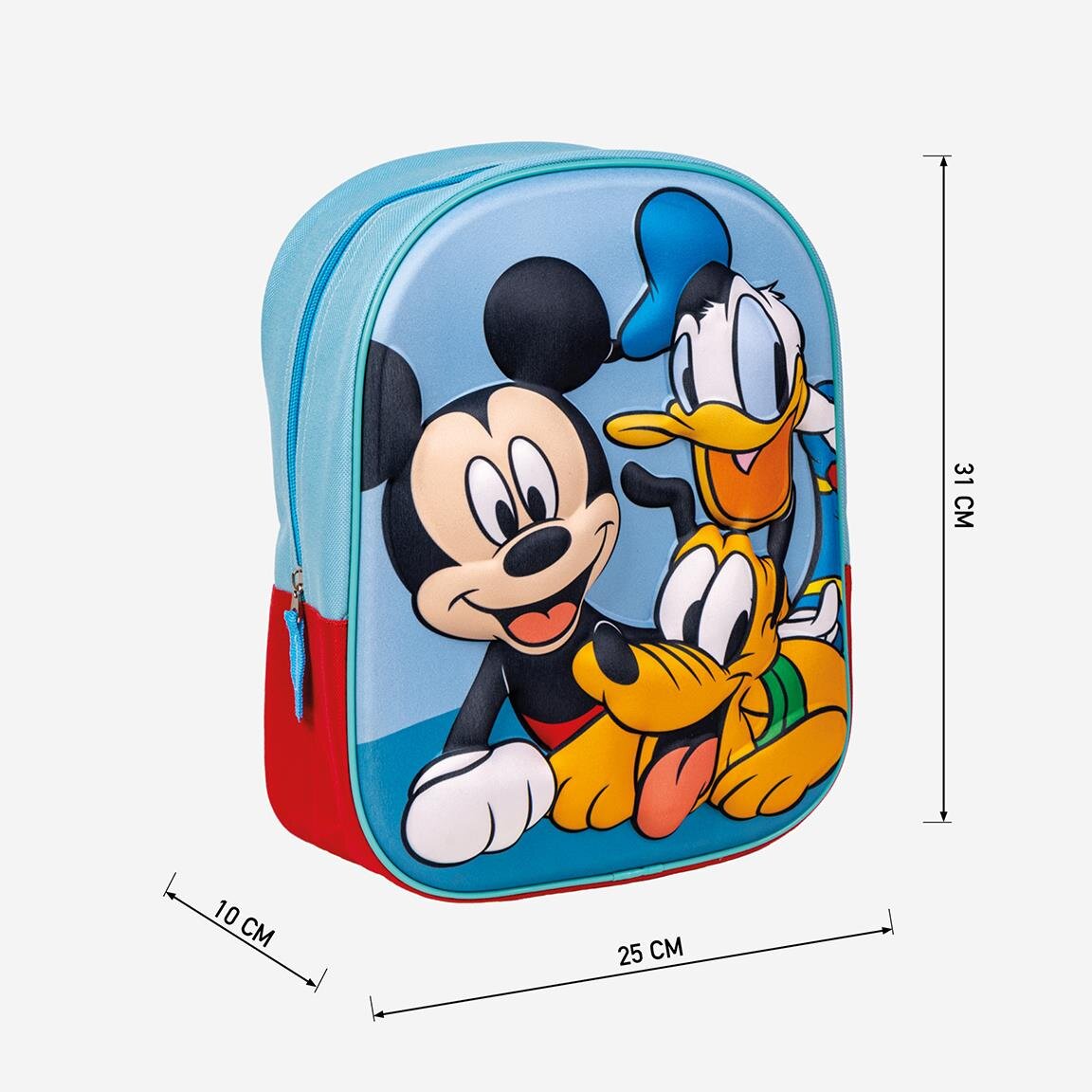 Rugzak Mickey Mouse Kindermaat 3D