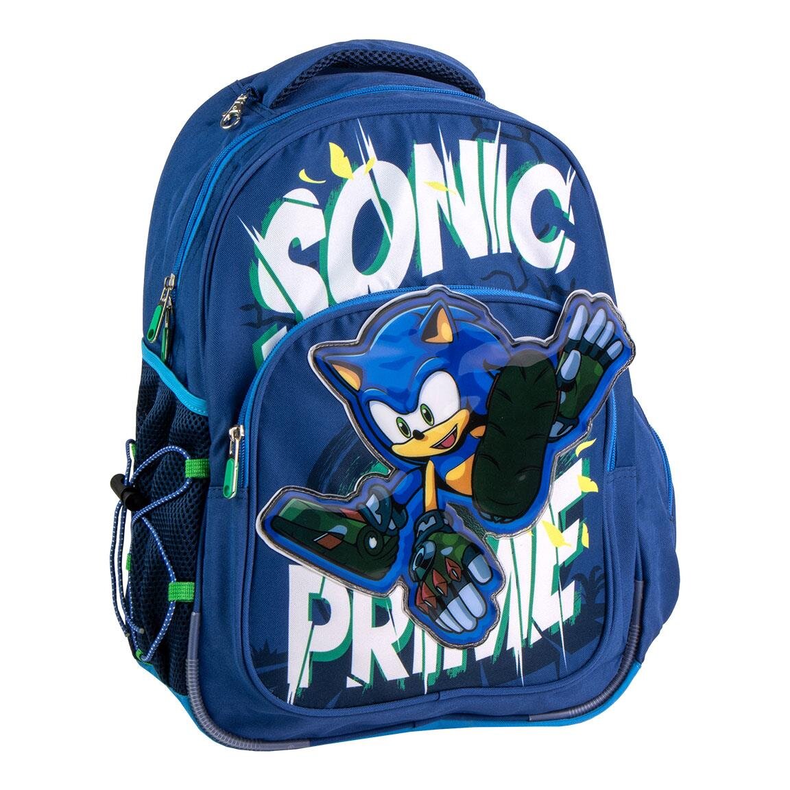 Sonic Prime - Rugzak voor kinderen van 6-13 jaar