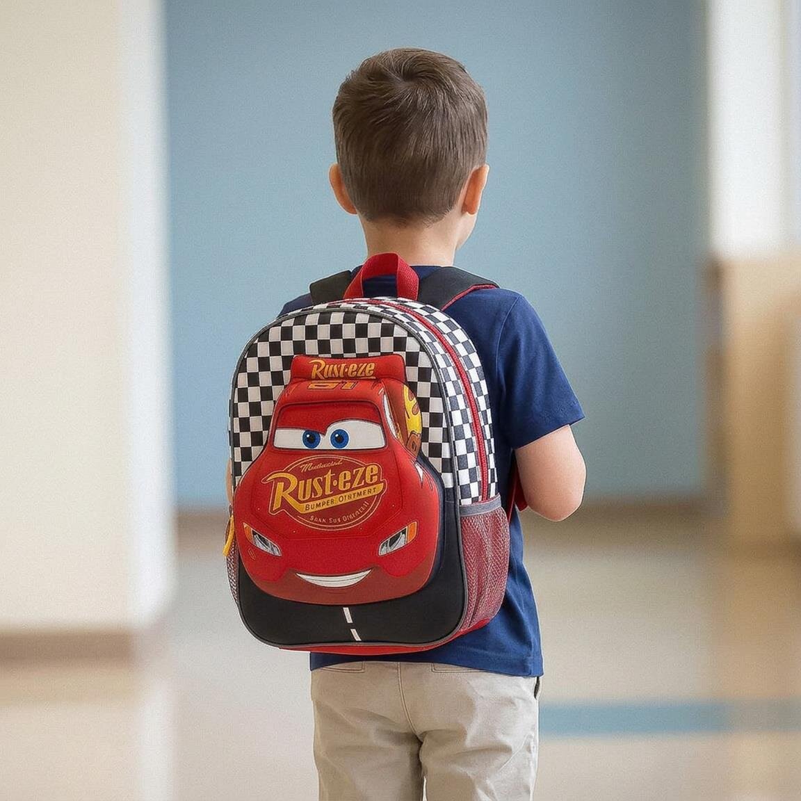 Disney Cars Kinderrugzak met 3D-effect