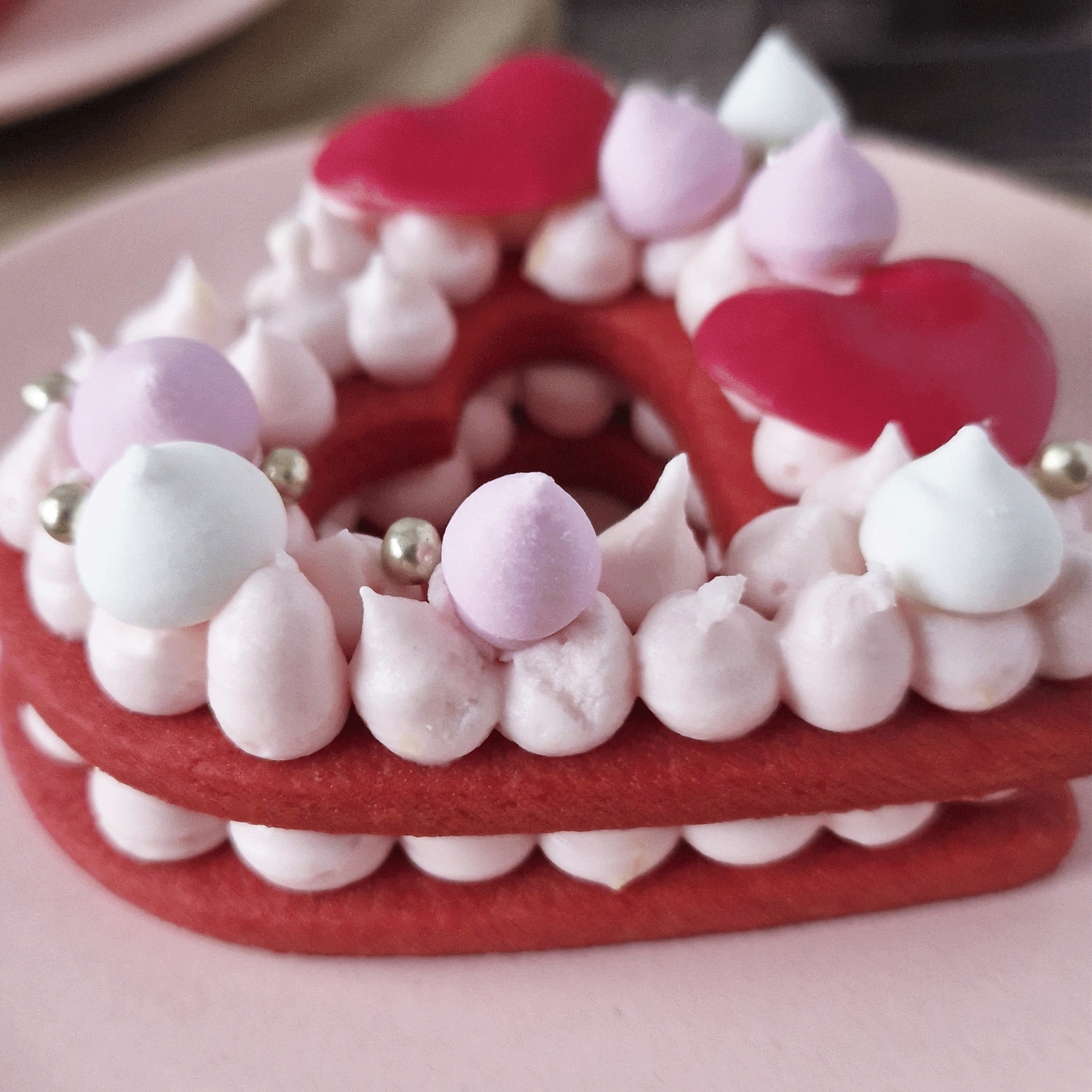 Minimeringues - Roze 90 gram
