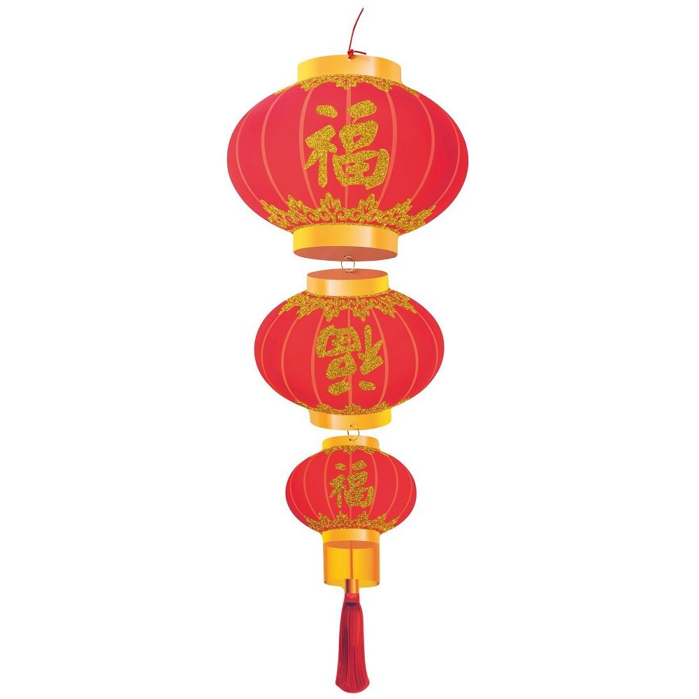Chinese Lantaarn 2D 30 x 80 cm