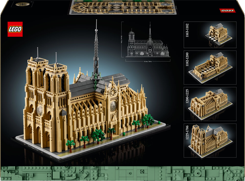 LEGO Architecture - Notre-Dame van Parijs 18+
