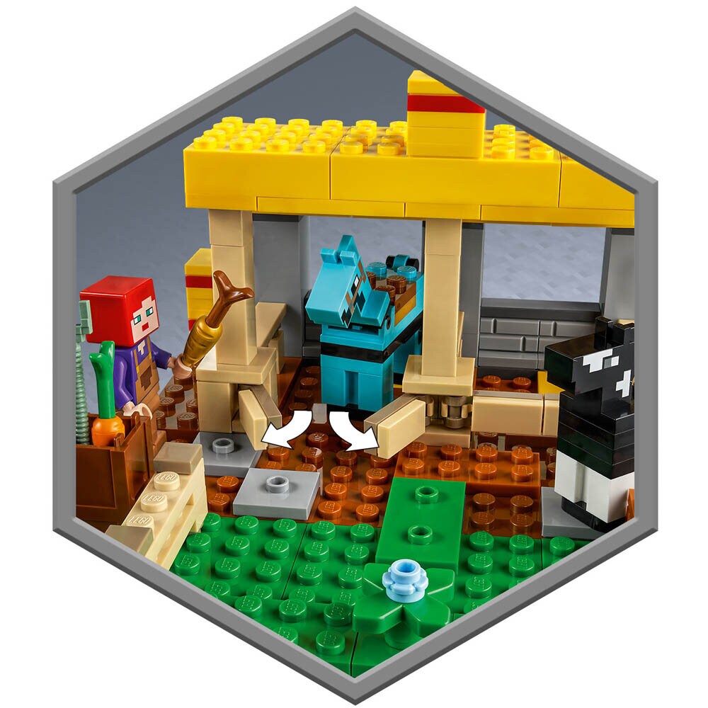 LEGO Minecraft De paardenstal 8+