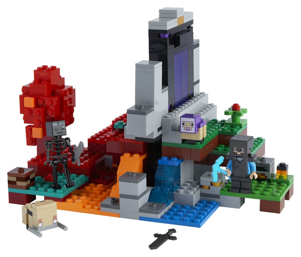 LEGO Minecraft Het verwoeste portaal 8+