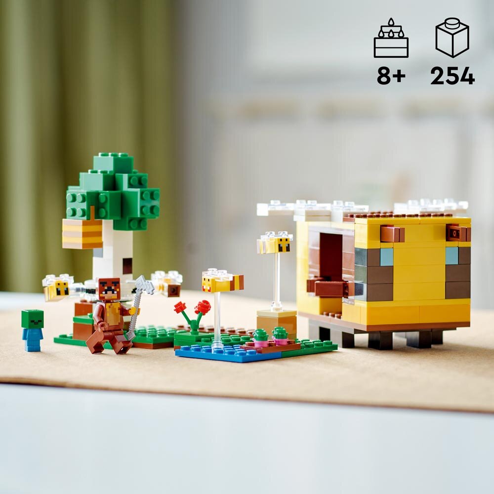 LEGO Minecraft - Het Bijenhuisje 8+